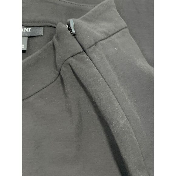 Alfani Women's Mid Rise Slim Fit Dark Black Slacks Pants Size 12 - Picture 3 of 5